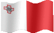 Malta flag M anim
